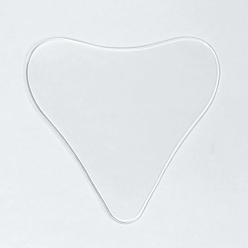 Transparent anti-wrinkle beauty patch