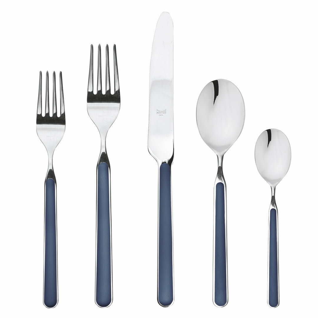 PLACE SET 5 PCS FANTASIA COBALT