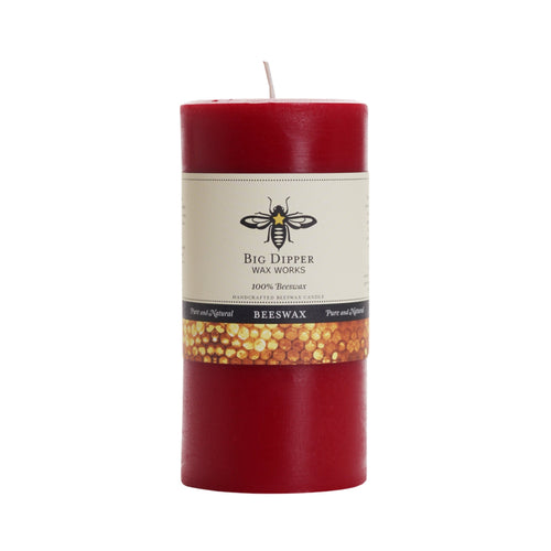 Big Dipper Wax Works Pure Beeswax Pillars