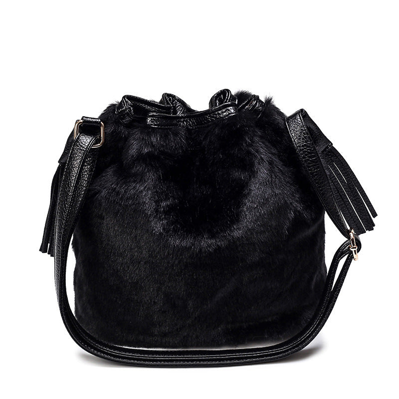 Fashion Plush Handbag For Women