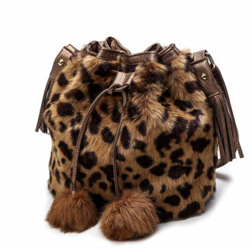 Fashion Plush Handbag For Women