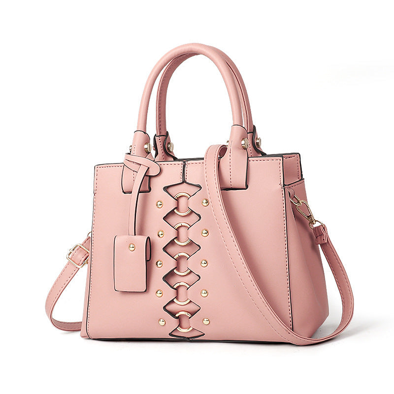 Japanese Style PU Leather Handbag For Women