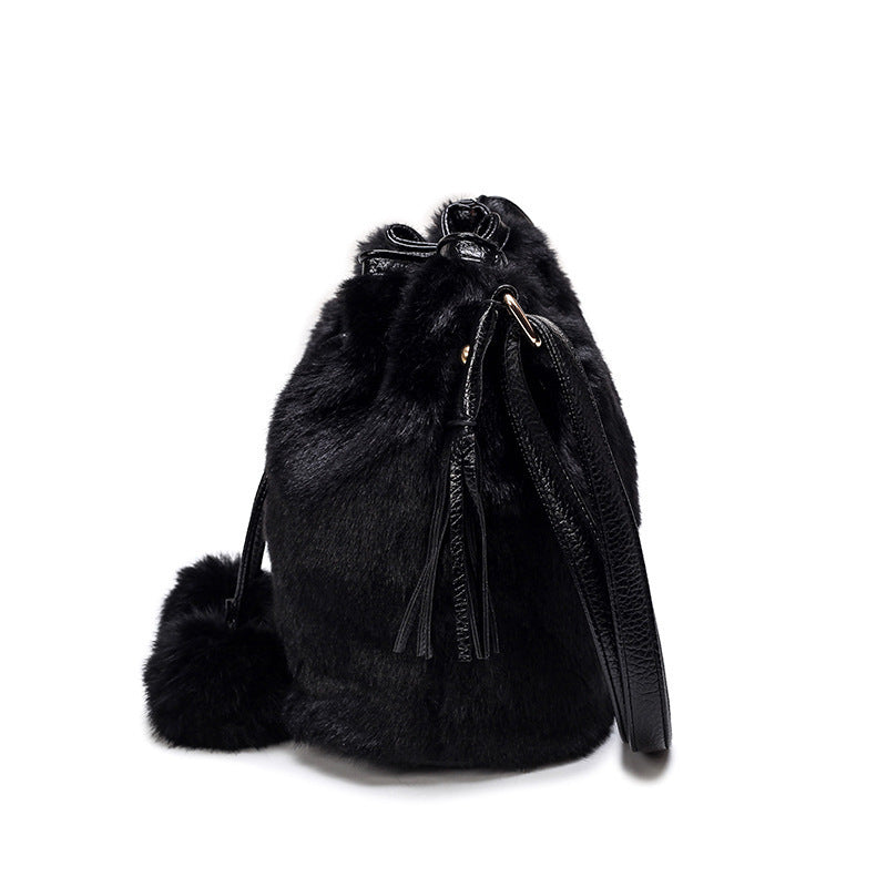 Fashion Plush Handbag For Women