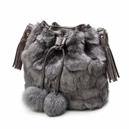 Fashion Plush Handbag For Women