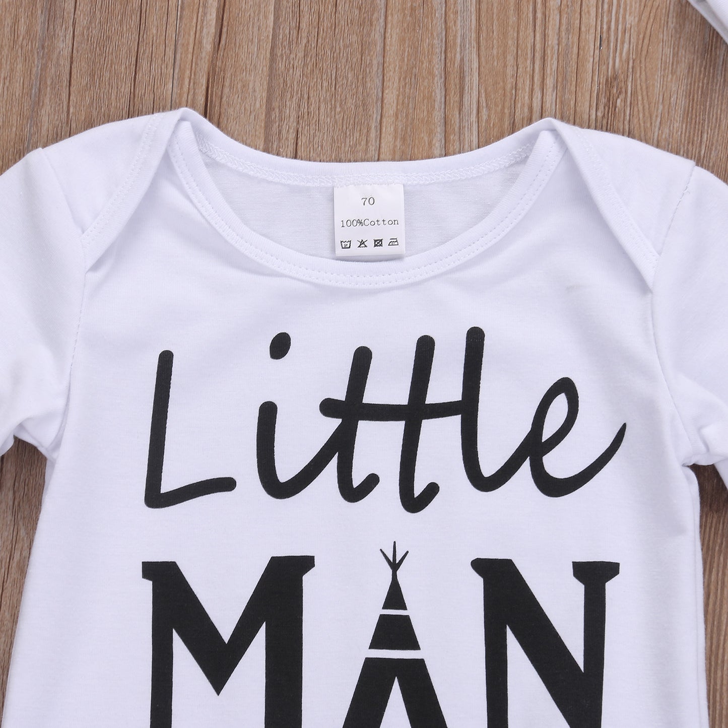 3 Pcs Newborn Toddler Baby Boys Camo Clothing Set