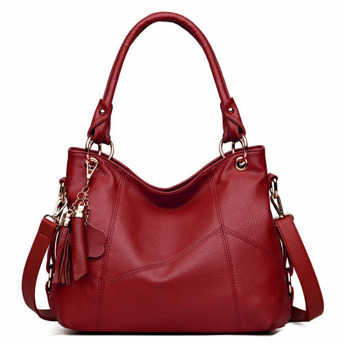 Fashion One Shoulder PU Leather Handbag For Women