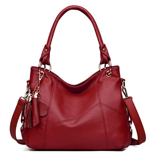 Fashion One Shoulder PU Leather Handbag For Women