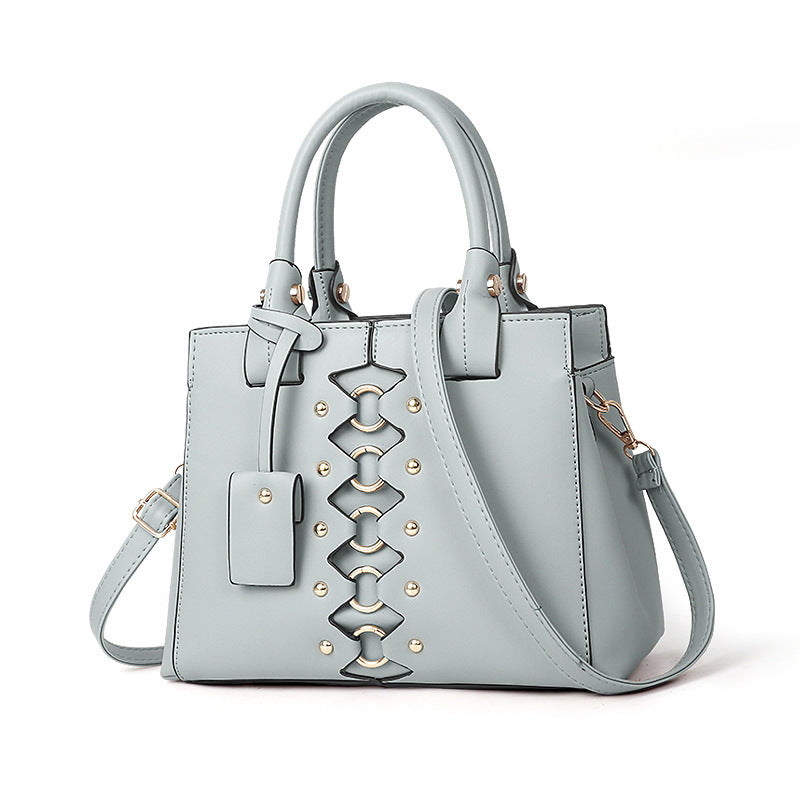 Japanese Style PU Leather Handbag For Women