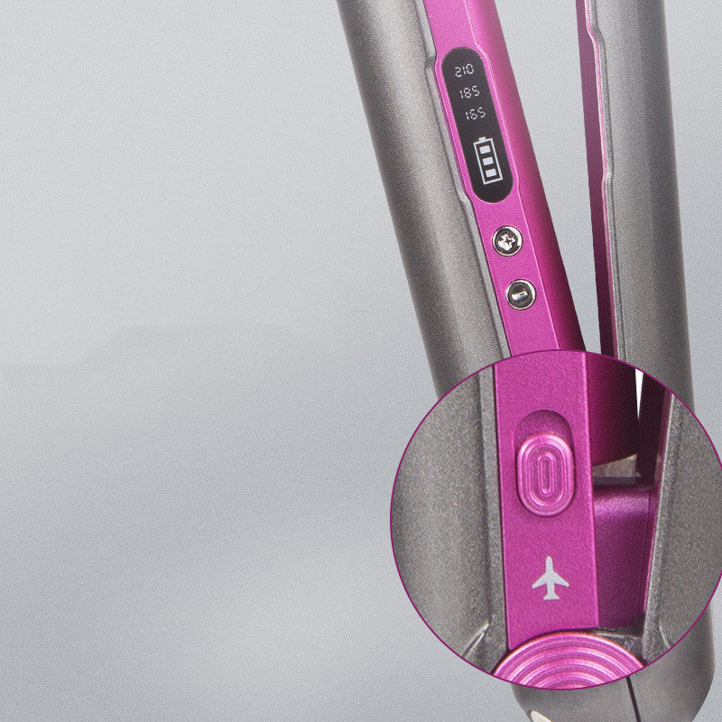 Professional Hair Straightener Ceramic Flat Iron 2 In 1