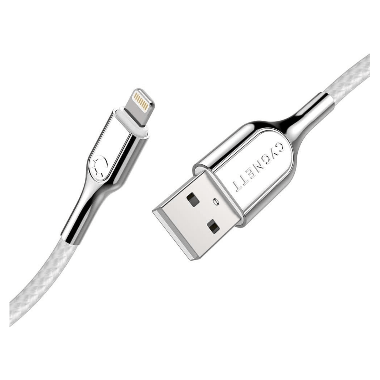 Cygnett Armoured Lightning to USB-A Braided Fast Charging Cable 1M Fle