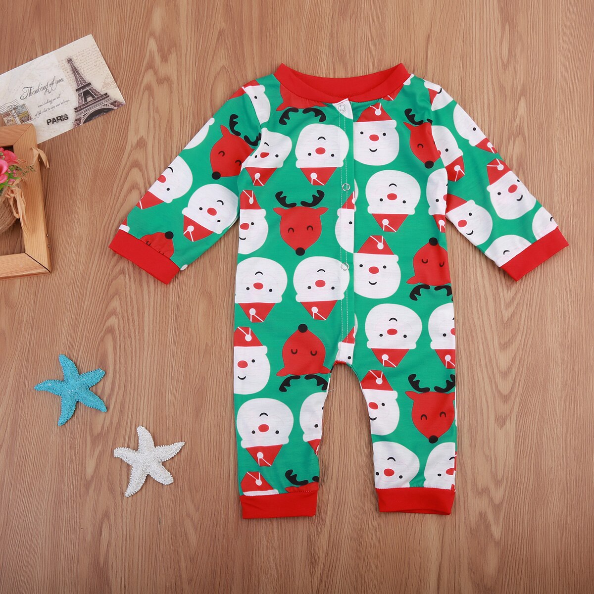 Babies Christmas Romper Clothing Newborn Baby Boys