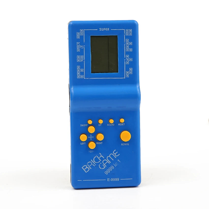 1Pc Classic Handheld Game Machine Brick Game Kids Game Console Toy with Music Playback Retro Children Pleasure Games Player