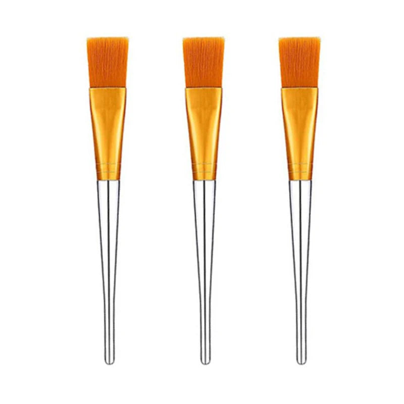 3/4Pcs Makeup Tools DIY Face Mask Brush Set Soft Applicator Brushes Includes Soft Fan Facial Brushes Acid Applicator Brush