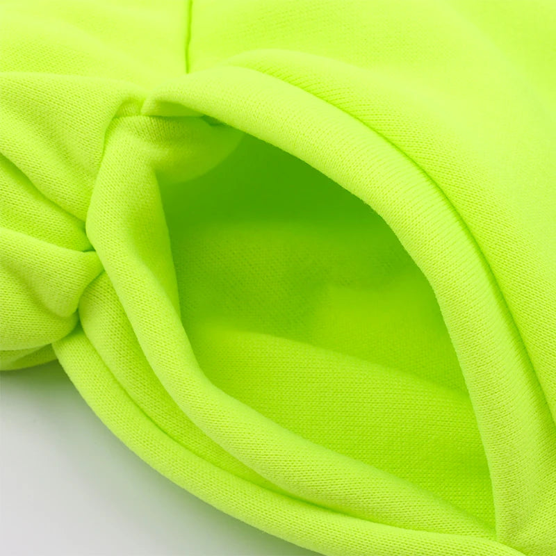 New Tracksuit for Men 2 Sets Fashion Hooded + Pants Men's Sportswear Hoodie Spring and Autumn Neon Green Mens Hoodies Sweatpants