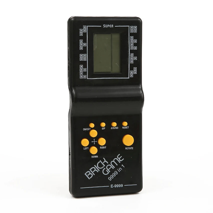 1Pc Classic Handheld Game Machine Brick Game Kids Game Console Toy with Music Playback Retro Children Pleasure Games Player
