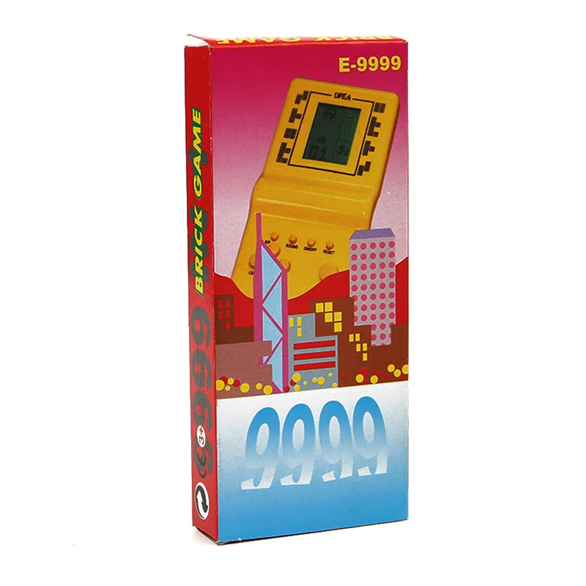 1Pc Classic Handheld Game Machine Brick Game Kids Game Console Toy with Music Playback Retro Children Pleasure Games Player