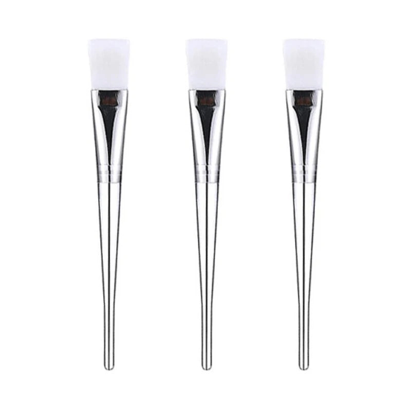 3/4Pcs Makeup Tools DIY Face Mask Brush Set Soft Applicator Brushes Includes Soft Fan Facial Brushes Acid Applicator Brush