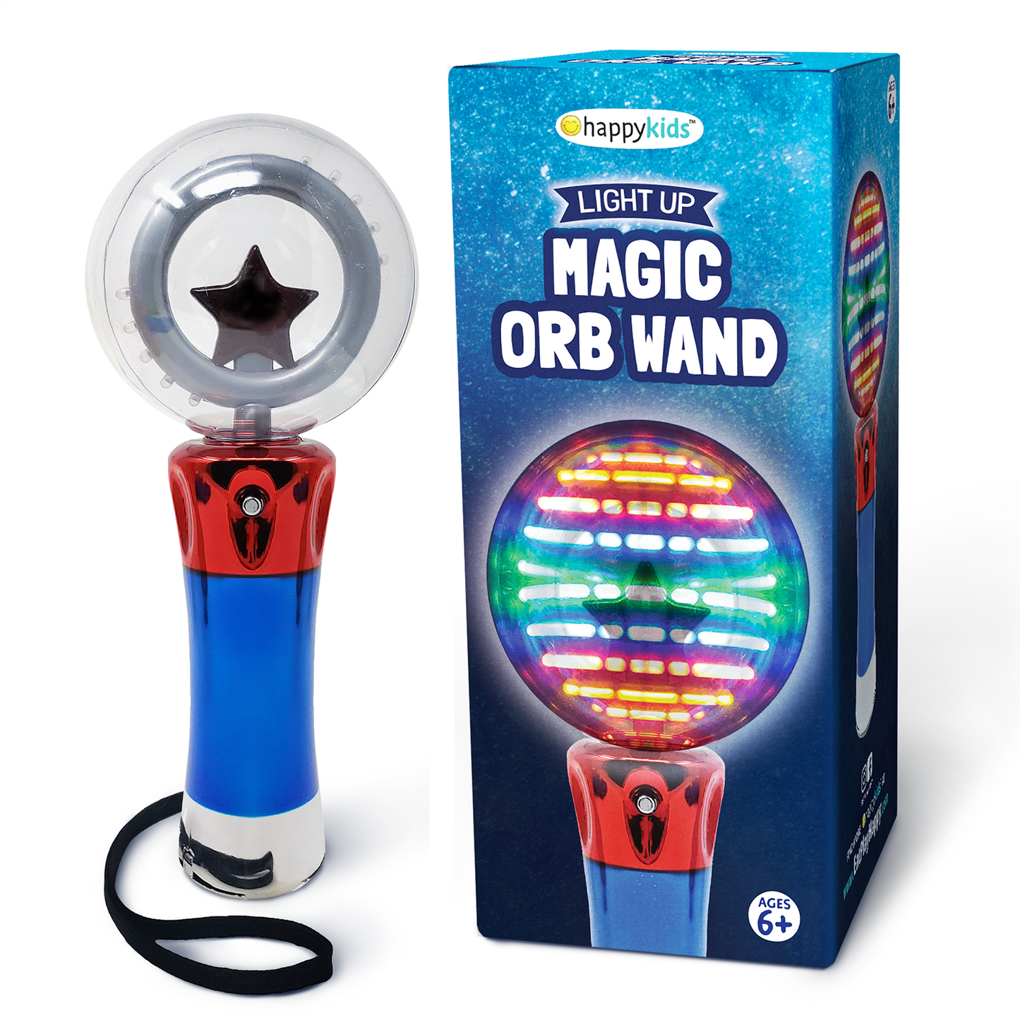 Happy Kids Light Up Magic Orb Wand
