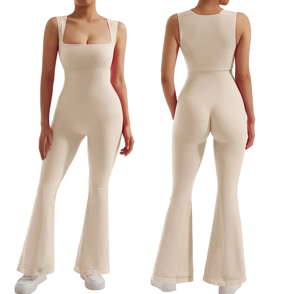 Women Bodysuit Jumpsuit All Season Romper Overalls Sportswear Fashion Streetwear Overalls One Piece Fitness Sports Bodysuits