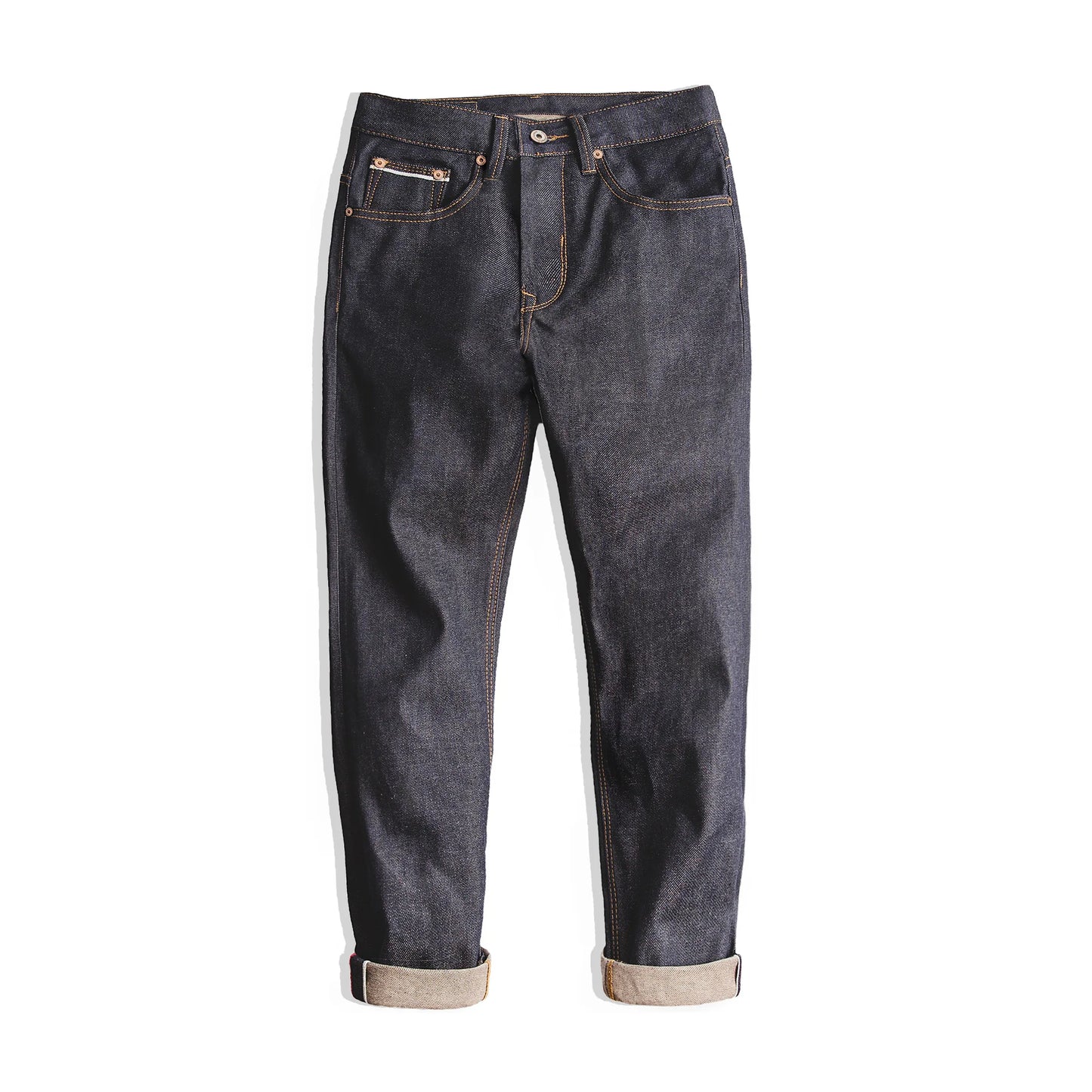 Maden Retro 11.6oz Selvedge Raw Denim Jeans Tapered Regular Fit Cotton