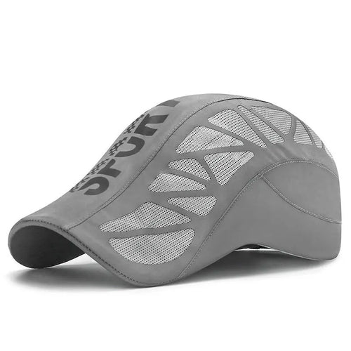 Summer New Sport Alphabet Forward Hat Men's Breathable Mesh Shade