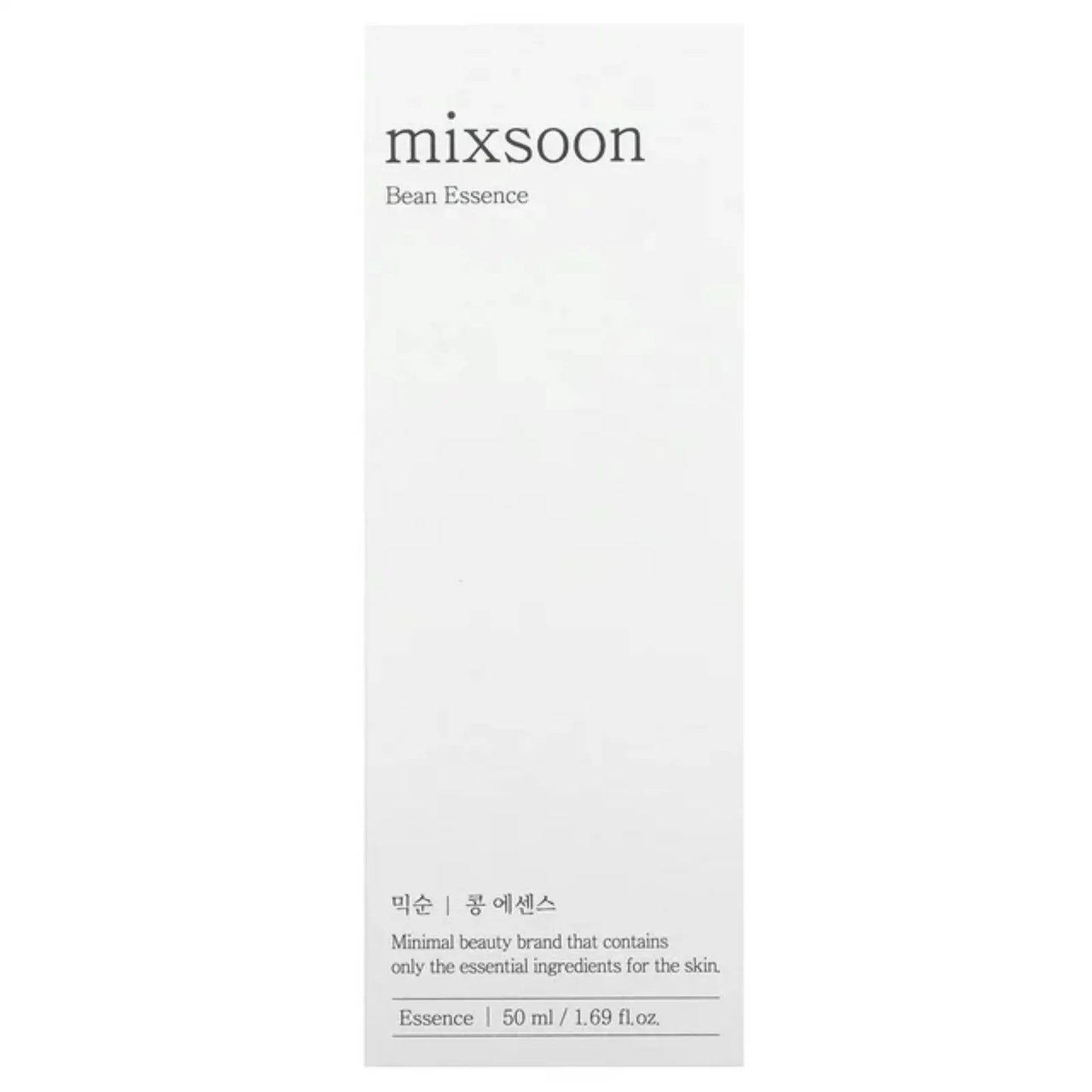 Mixsoon Bean Essence Vegan Snail Facial Exfoliating Essence Facial Moisturizing Korean Skin Care Product Glassskin/50 ML