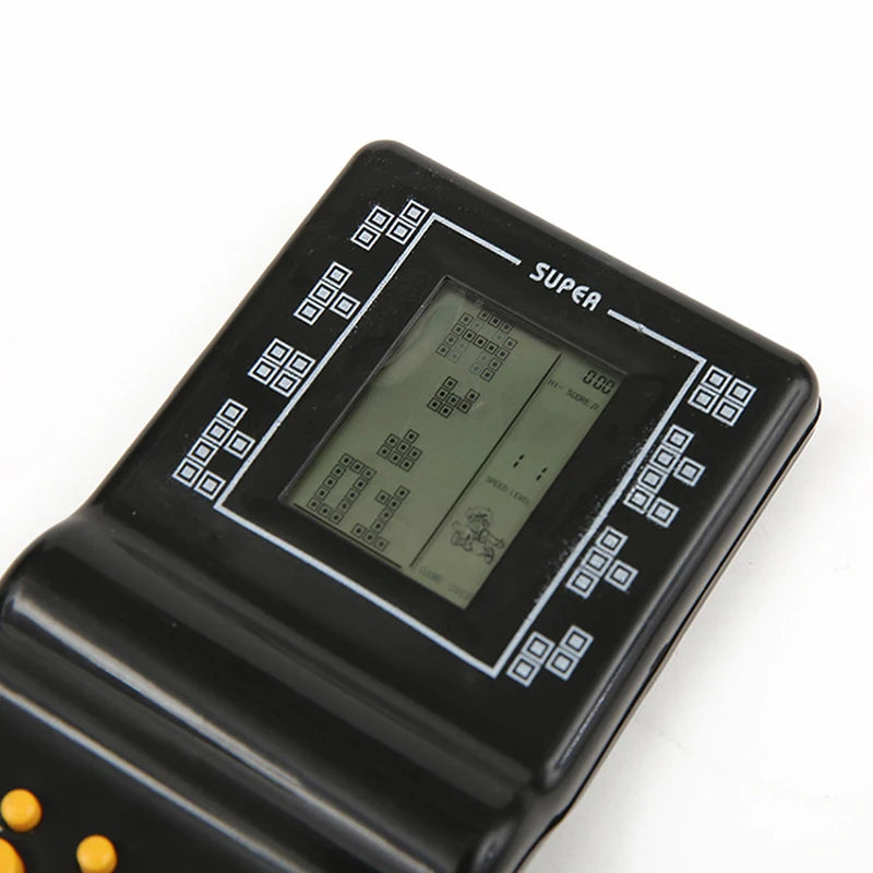 1Pc Classic Handheld Game Machine Brick Game Kids Game Console Toy with Music Playback Retro Children Pleasure Games Player