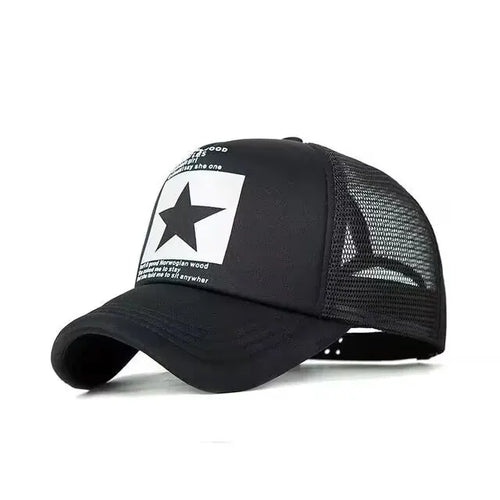 Fashion Spring Baseball Cap Snapback Mesh Hats Hip Hop Caps Cool Men