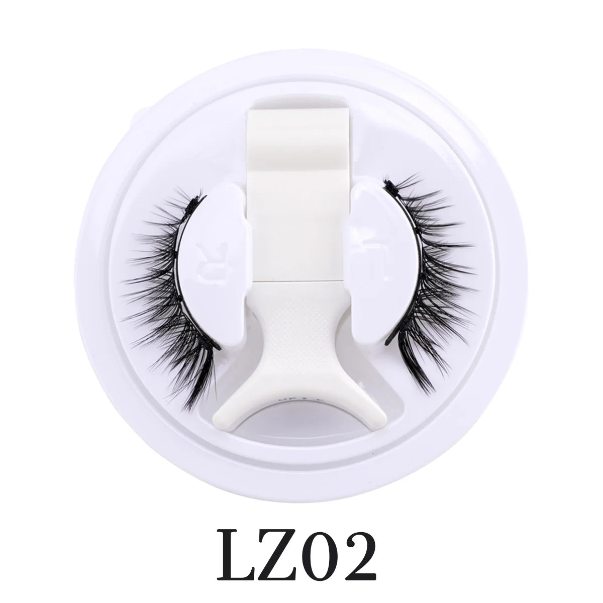 1 Pair Magnetic False Eyelashes Handmade 3D Natural False Eyelashes Reusable Magnetic Eyelashes Tweezers Set Makeup Tools