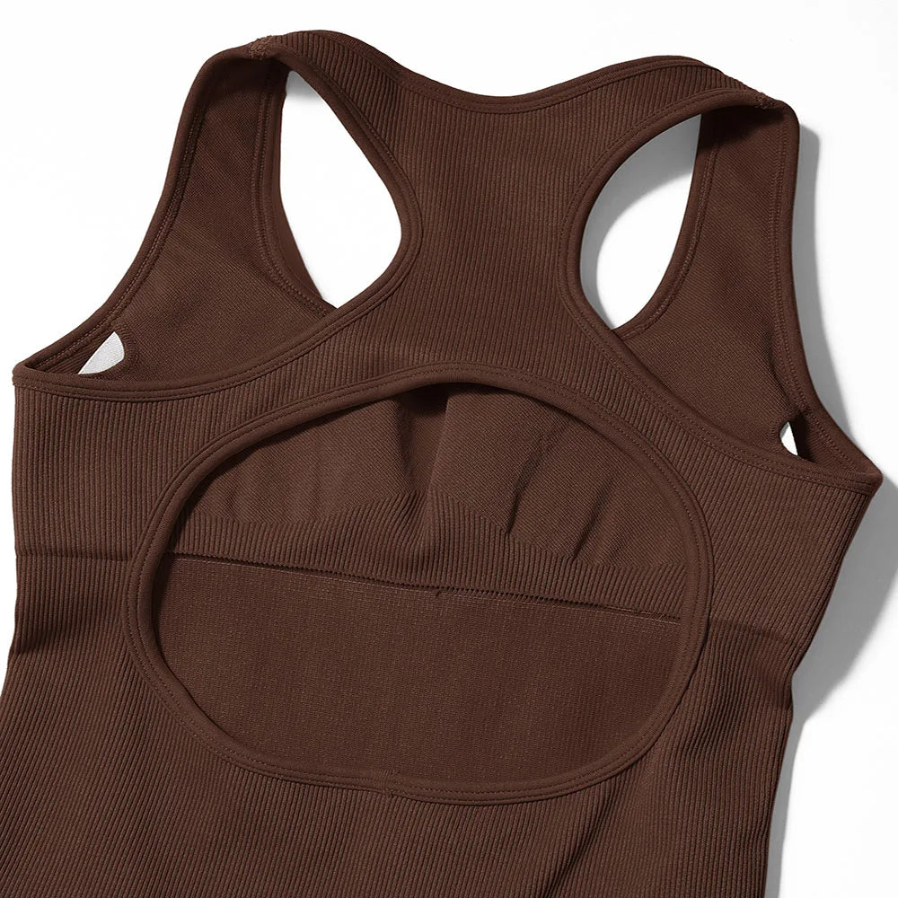Women Bodysuit Jumpsuit All Season Romper Overalls Sportswear Fashion Streetwear Overalls One Piece Fitness Sports Bodysuits