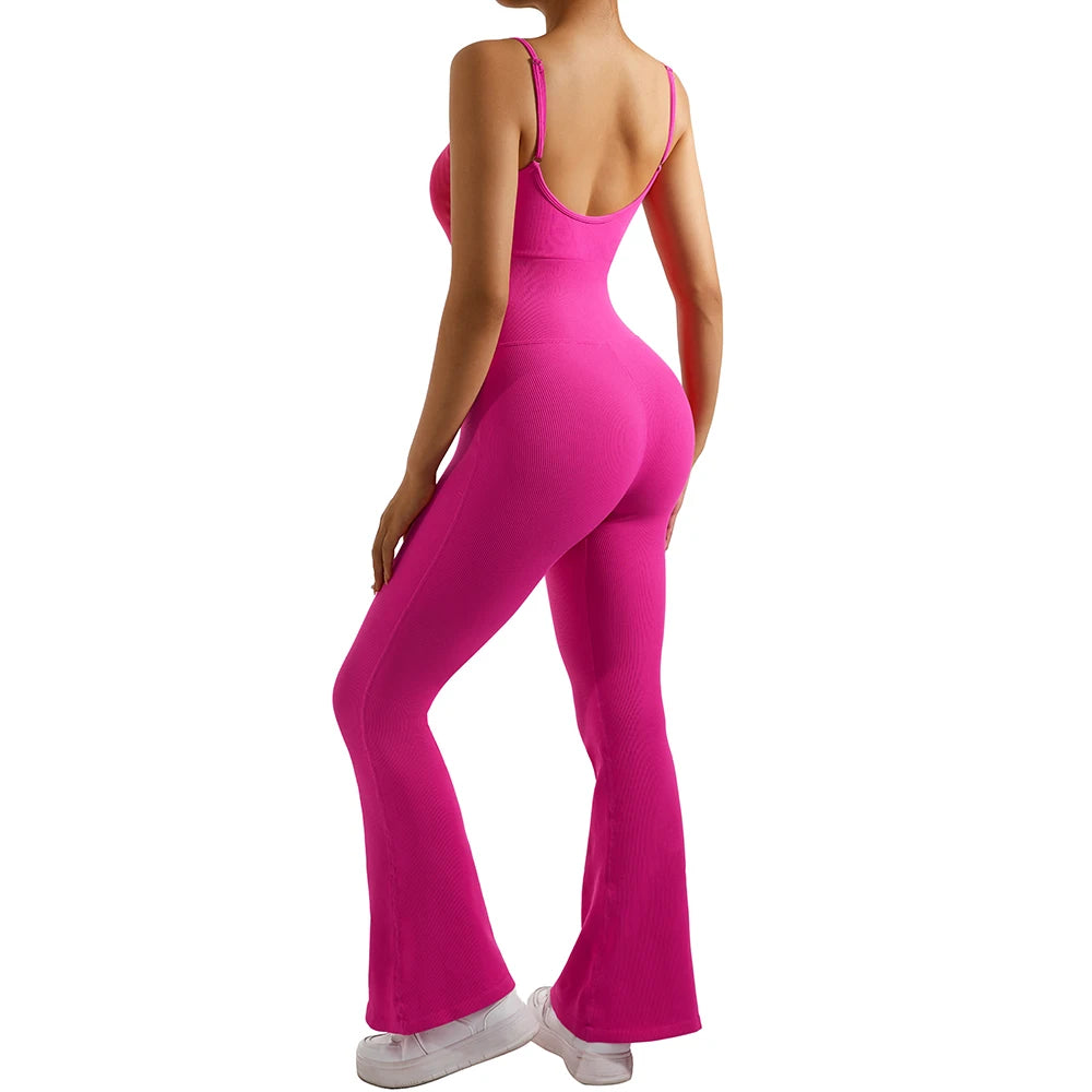 Women Bodysuit Jumpsuit All Season Romper Overalls Sportswear Fashion Streetwear Overalls One Piece Fitness Sports Bodysuits