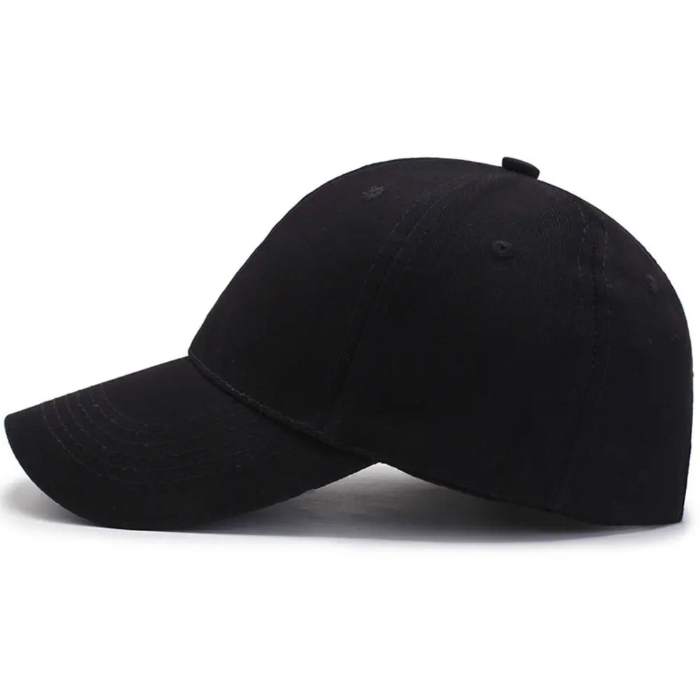 Baseball Caps Black for Mens Women Sports Cap Adjustable Cotton
