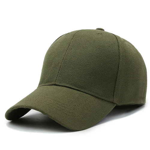 Unisex Cap Casual Plain Baseball Cap Adjustable Snapback Hats For