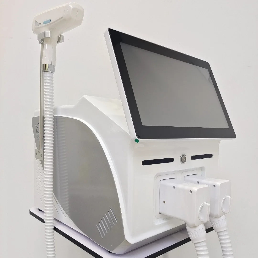 2 IN 1 NEW Ice Titanium Diode Laser Hair Removal Machine ND:YAG Picosecond Tattoo Removal Machine 4000w