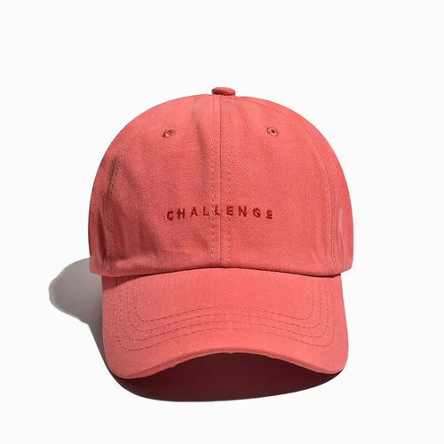Letter Embroidered Baseball Cap for Women Spring Summer Outdoor