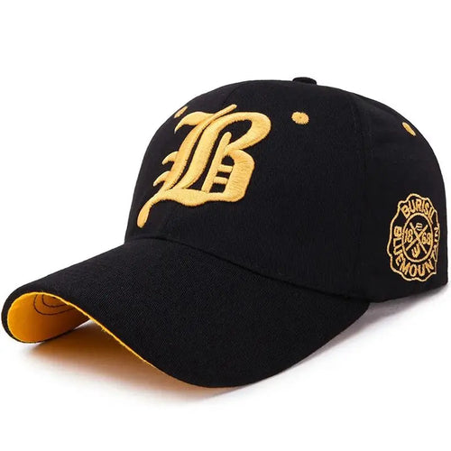 Men Women's Baseball Cap Summer Cotton Hat Embroidery Snapback Hip-Hop