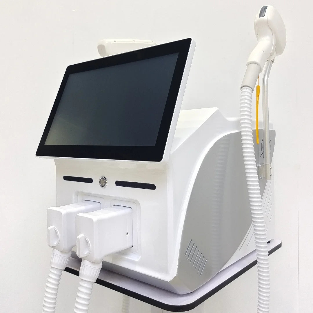 2 IN 1 NEW Ice Titanium Diode Laser Hair Removal Machine ND:YAG Picosecond Tattoo Removal Machine 4000w