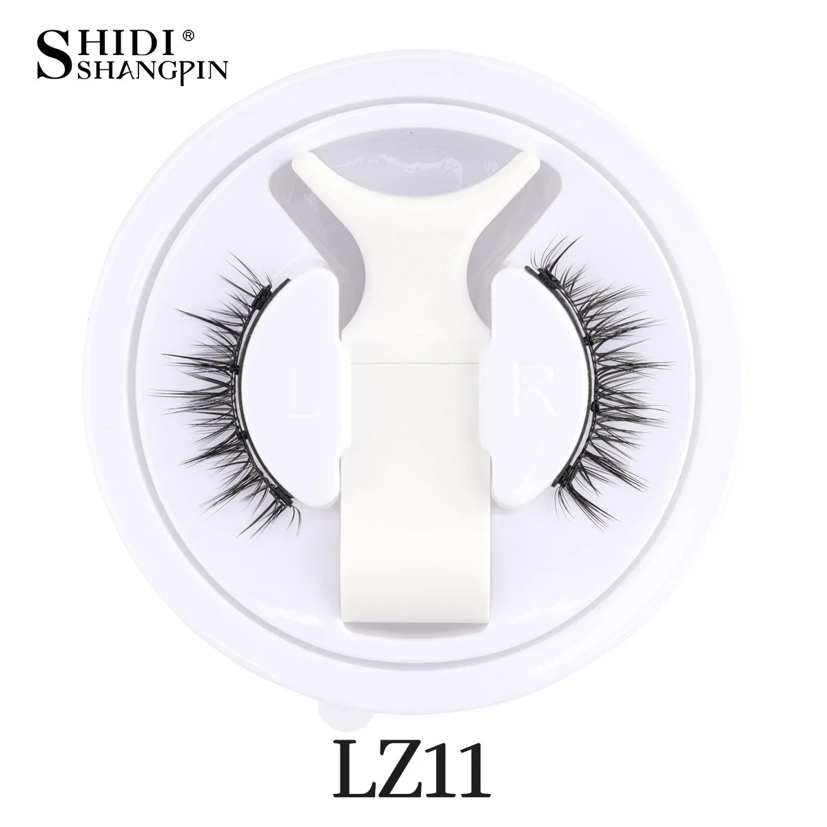1 Pair Magnetic False Eyelashes Handmade 3D Natural False Eyelashes Reusable Magnetic Eyelashes Tweezers Set Makeup Tools