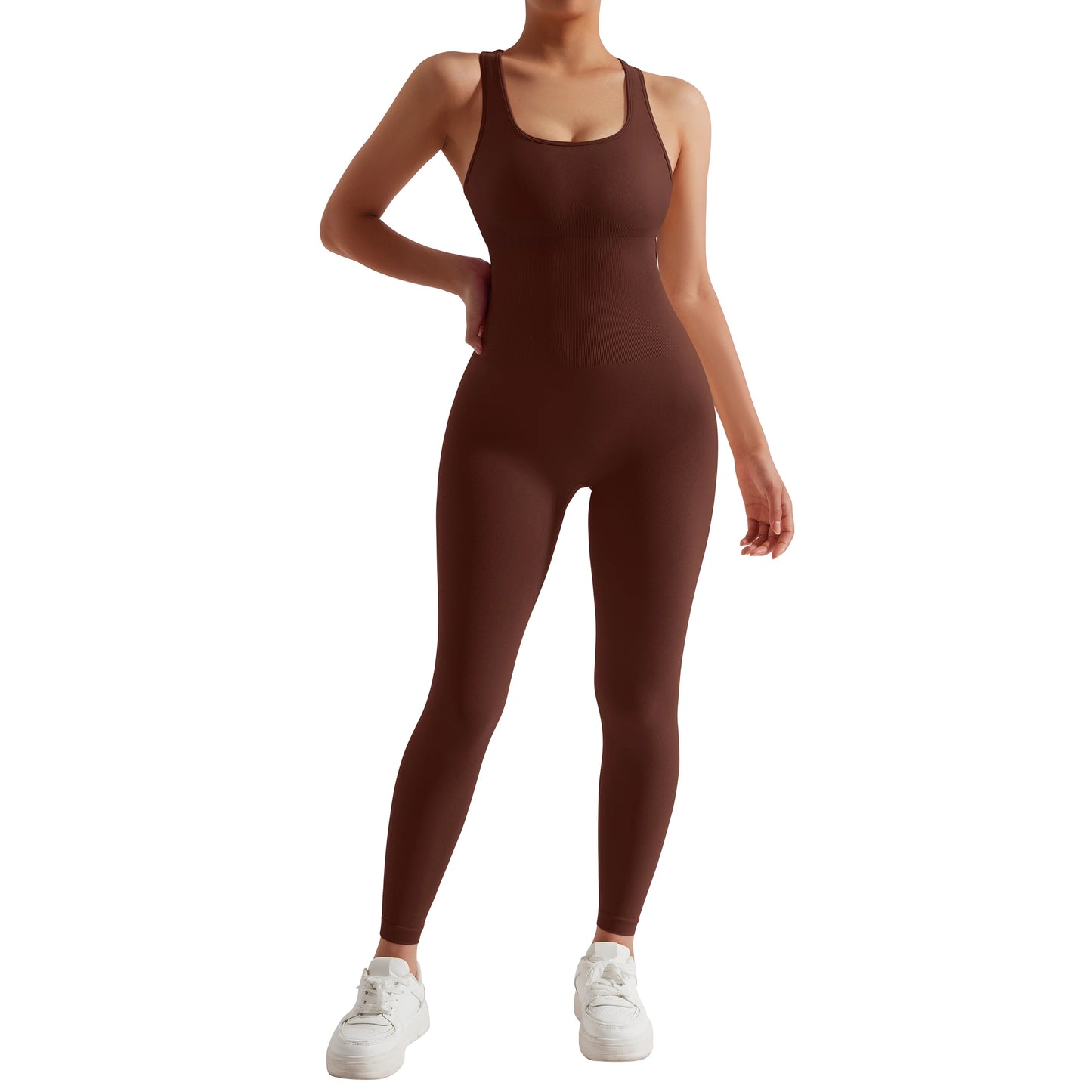 Women Bodysuit Jumpsuit All Season Romper Overalls Sportswear Fashion Streetwear Overalls One Piece Fitness Sports Bodysuits