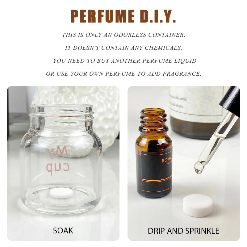 DIY perfume Odorless ornament plane pilot bear car air fresheners