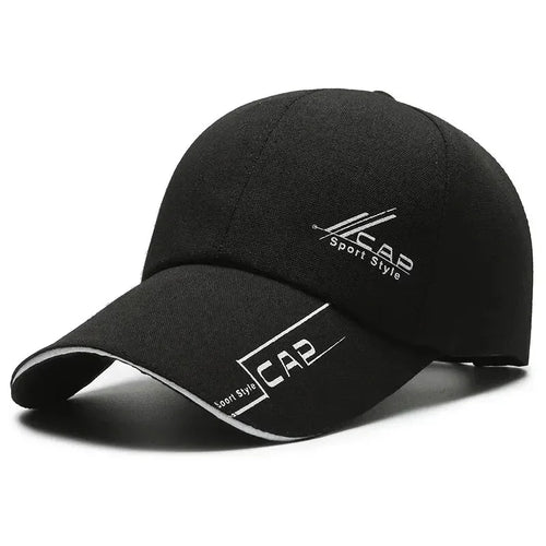 Hats, Men, Summer Long Brim, Baseball Caps, Spring Casual, Outdoor