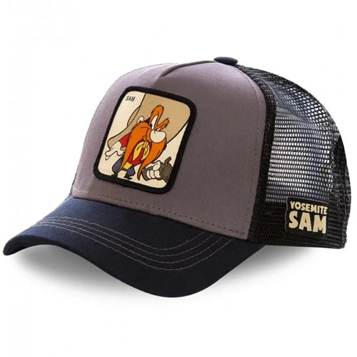 High Quality Brand Anime Cartoon Snapback Cotton Baseball Cap Men