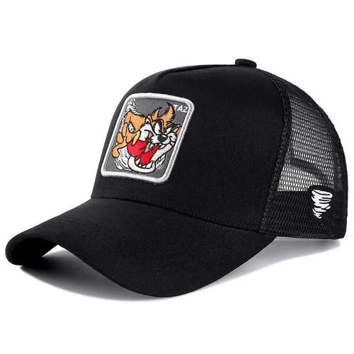 High Quality Brand Anime Cartoon Snapback Cotton Baseball Cap Men