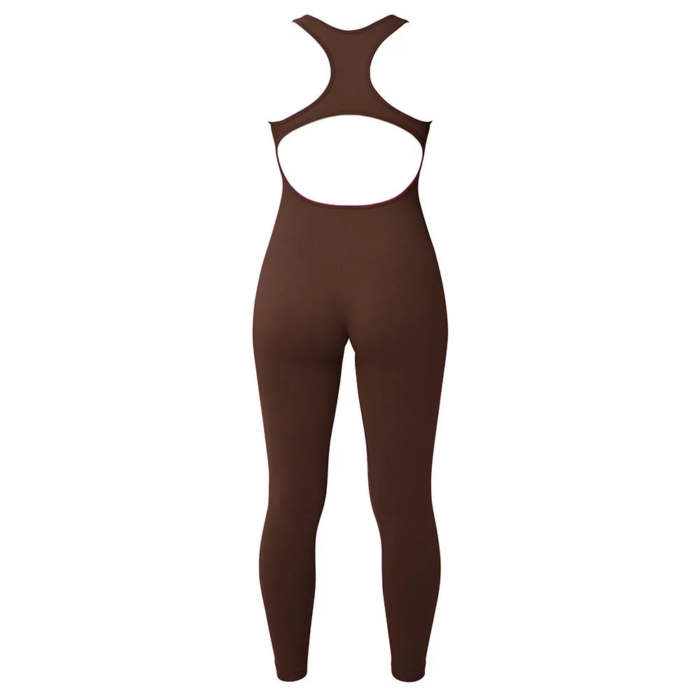 Women Bodysuit Jumpsuit All Season Romper Overalls Sportswear Fashion Streetwear Overalls One Piece Fitness Sports Bodysuits