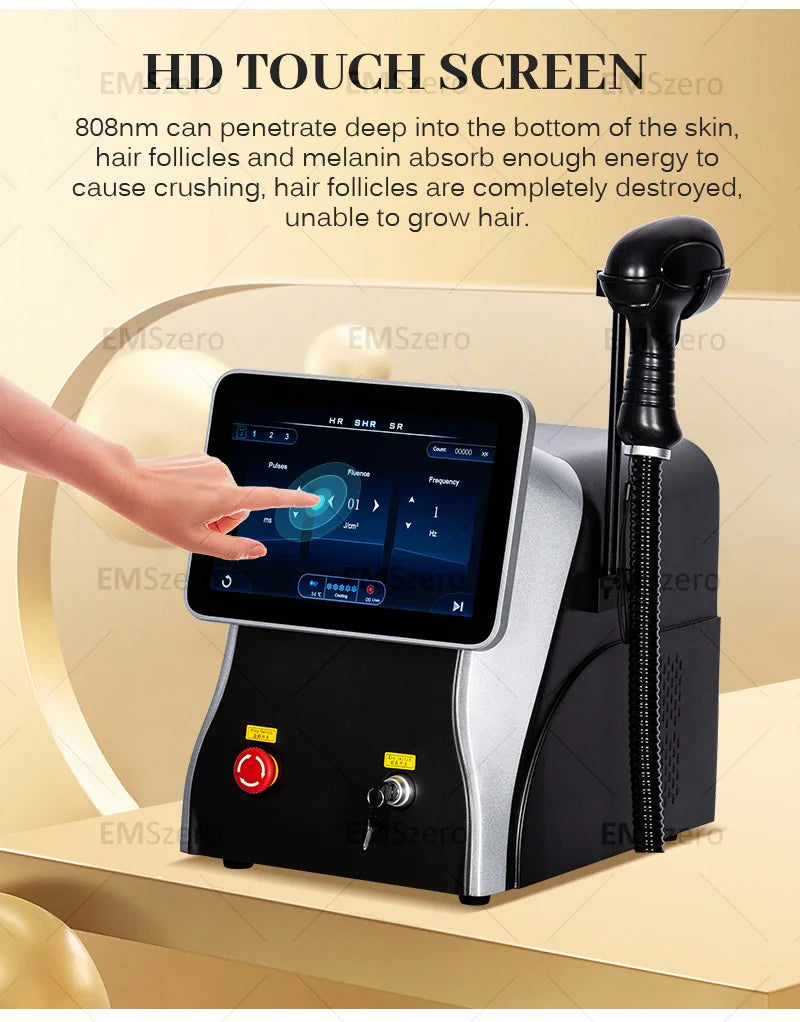Multifunction 3500W Freezing Point Private Parts Body Face 808nm Diode Laser Hair Removal Machine Permanent Painless Epilator