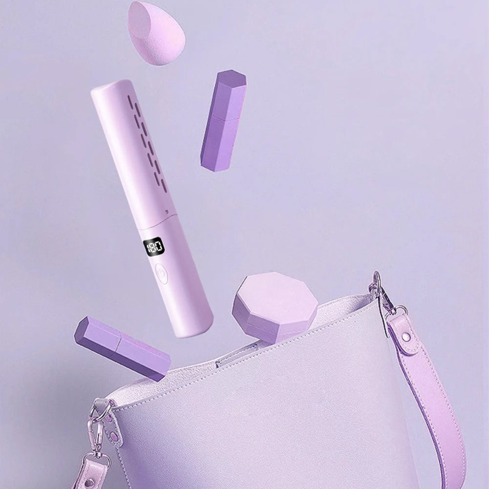 Straightener Comb Anti-Scald Cordless Hair Straightener Brush 70Mins