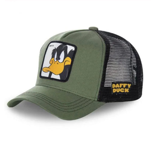 High Quality Brand Anime Cartoon Snapback Cotton Baseball Cap Men