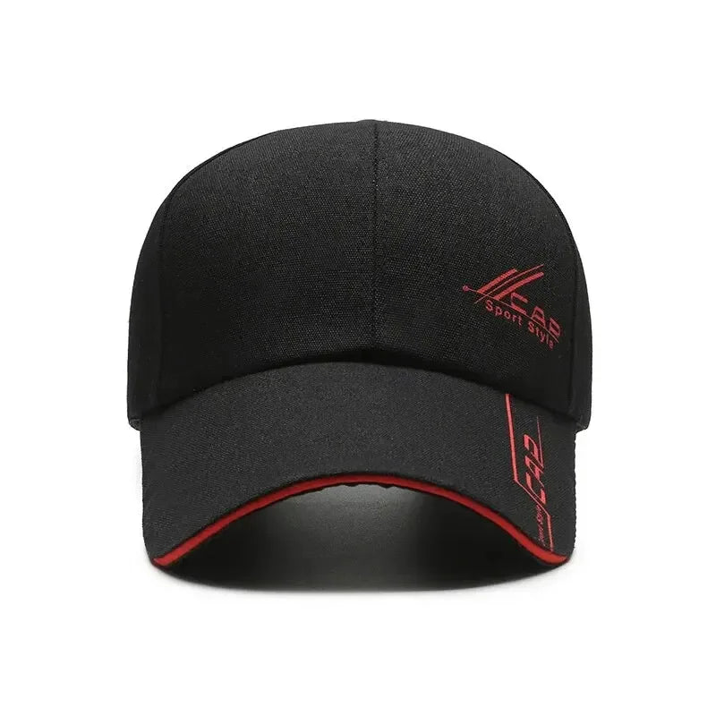 Hats, Men, Summer Long Brim, Baseball Caps, Spring Casual, Outdoor