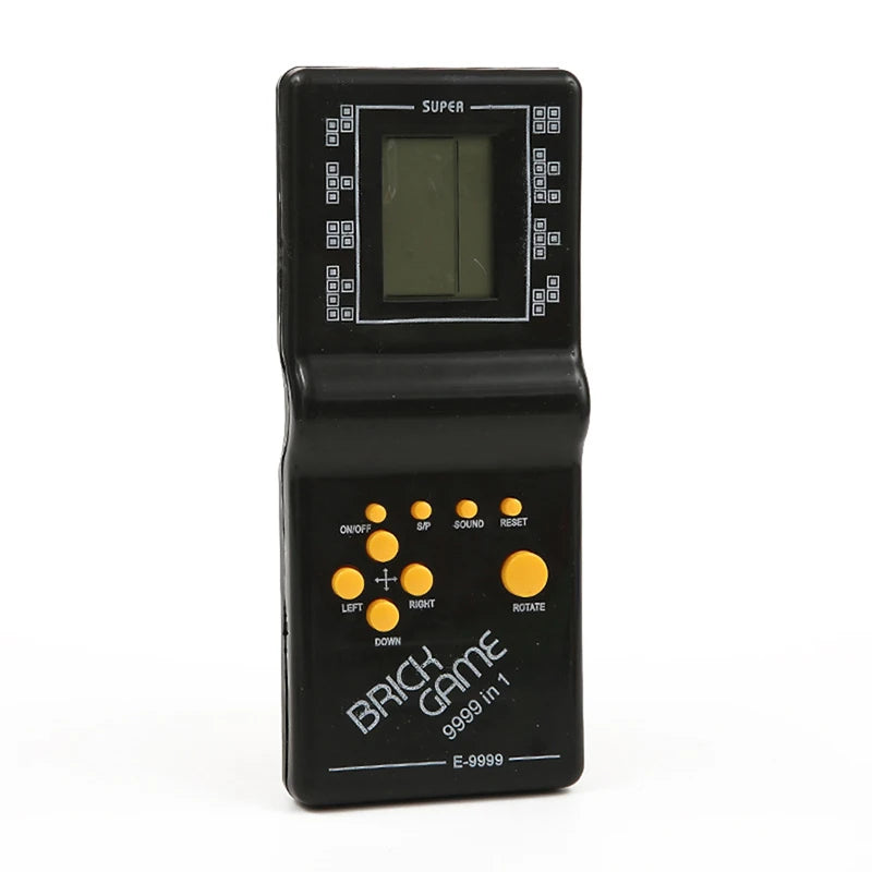 1Pc Classic Handheld Game Machine Brick Game Kids Game Console Toy with Music Playback Retro Children Pleasure Games Player