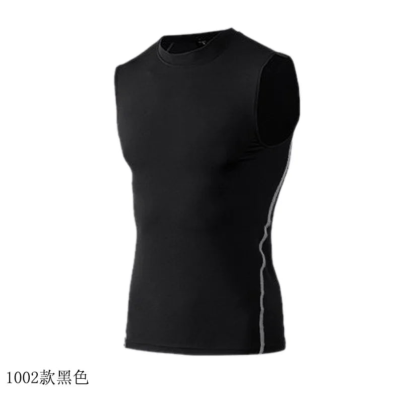 Men's Compression T-shirt Breathable Football Suit Fitness Tight Sportswear Riding Quick Dry Running Short Sleeve Shirt Sports